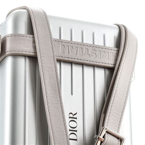 rimowa dior clutch|christian dior aluminum clutch.